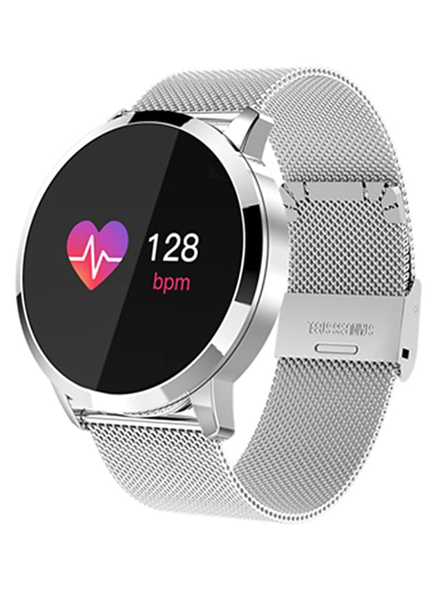 Q8 Smart Watch Smartwatch Fitness Running Watch Smart Wristbands Fitness Band Bluetooth Pedometer Call Reminder Activity Tracker Sleep Tracker Sedentary Reminder Compatible with Android iOS IP 67 #8056681