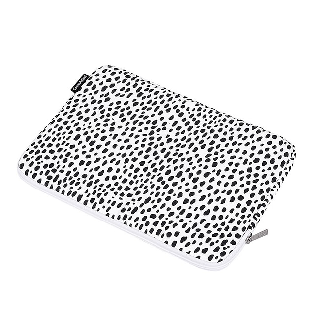 Sleeve Laptop Sleeves 13.3" 14" 15.6" inch Compatible with Macbook Air Pro, HP, Dell, Lenovo, Asus, Acer, Chromebook Notebook Carrying Case Cover Waterpoof Shock Proof PU Leather Leopard Print for #8238168