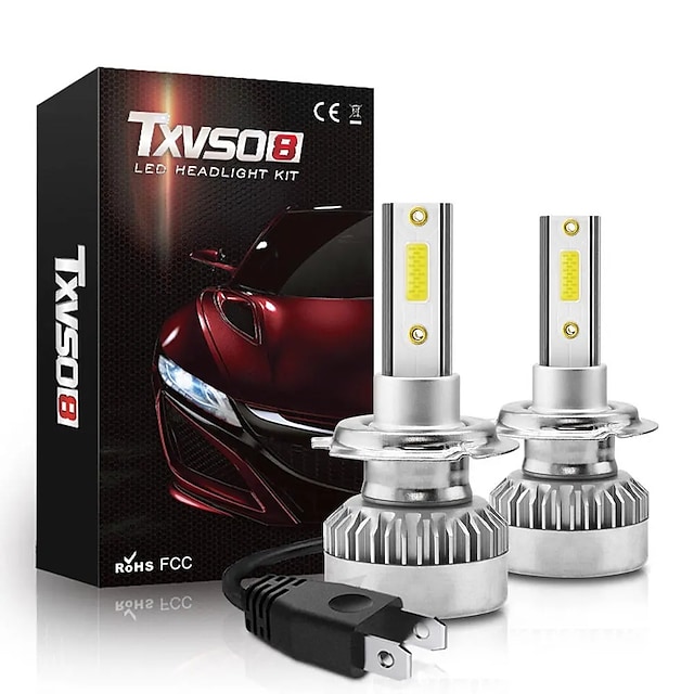 2pcs TXVSO8 G1 6000K H7 Car headlight 20000LM 110W H4 Led H1 9005 HB3 9006 HB4 H8 H9 H11 12V Led Headlight Bulb 360 Degree Lampara #8475245