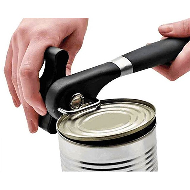 Can Tin Opener Premium Multifunction Stainless Steel Safety Side Cut Manual #7196834