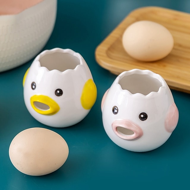 Egg White Egg Yolk Separator Kitchen Egg Separator Cute Creative Filter Baking Tool #8805334