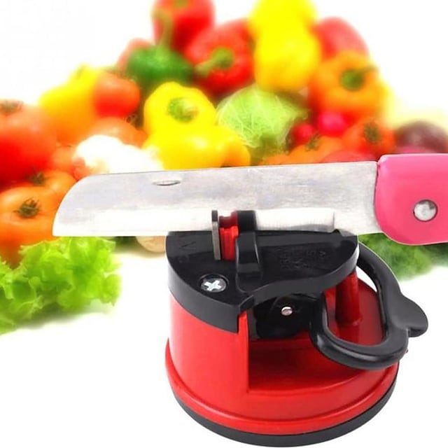 Knife Sharpener Sharpening Tool Easy And Safe To Sharpens Kitchen Chef Knives Damascus Knives Sharpener Suction #8984412