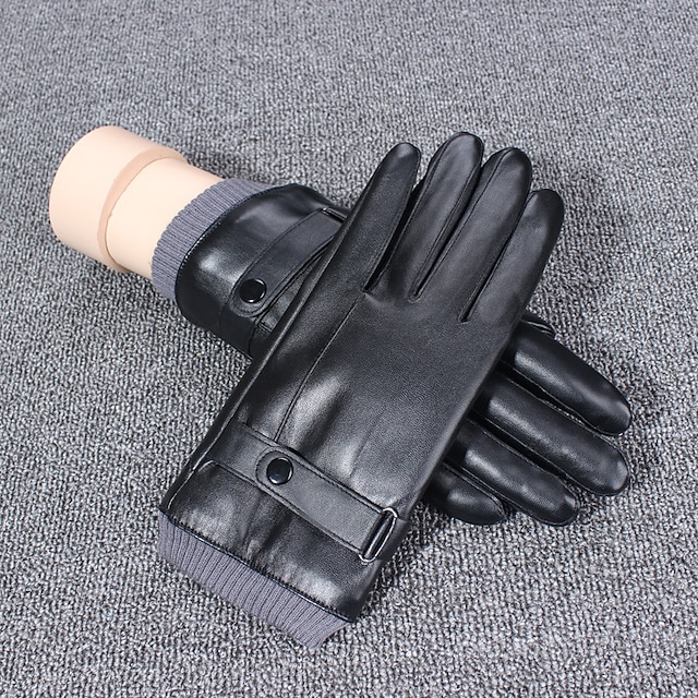 Men's Outdoor Fingertips Gloves - Plain Classic / Pure Color #8912779