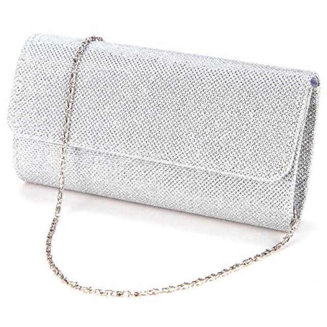 women's evening bag clutch purse party wedding handbag with chain, bridal purse handbag cross body tote for women #8195699