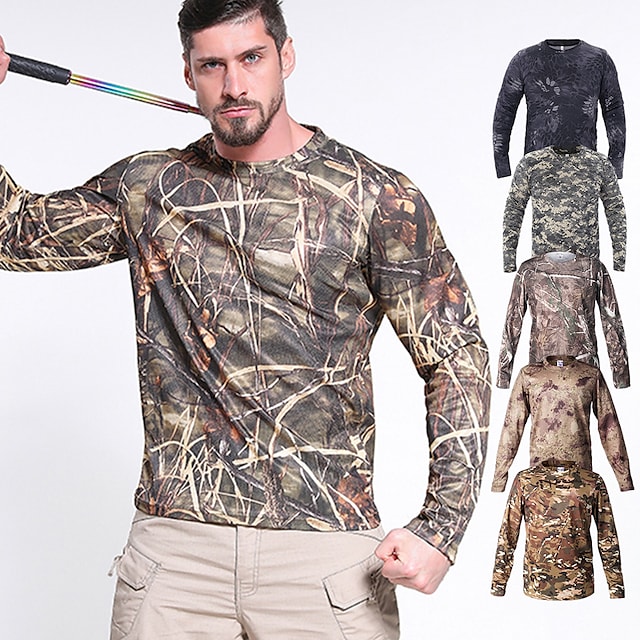 men's doss cabin long sleeve camo tee, 3x-large, realtree edge #8167669