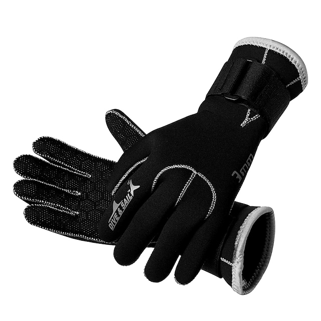 Dive&Sail Diving Gloves 3mm Wetsuit Gloves Neoprene Gloves Rubber Warm Breathable Quick Dry Diving Surfing Boating /Kayaking / Sailing Wearable #5526112