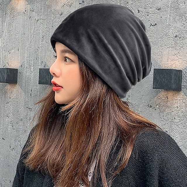 Winter Hat Ski Skull Cap Knit Beanie Hats Hiking Hat Warm Windproof for Women Men Fleece Lined Slouchy Camping Hunting Skiing #8823028