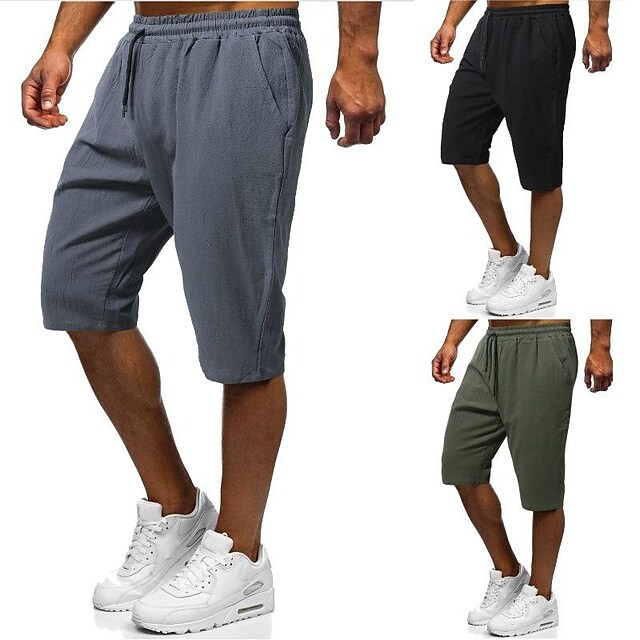 Men's Hiking Shorts Summer Outdoor Breathable Quick Dry Sweat wicking Scratch Resistant Shorts Bottoms ArmyGreen Black Grey Camping / Hiking / Caving M L XL 2XL 3XL #9036545