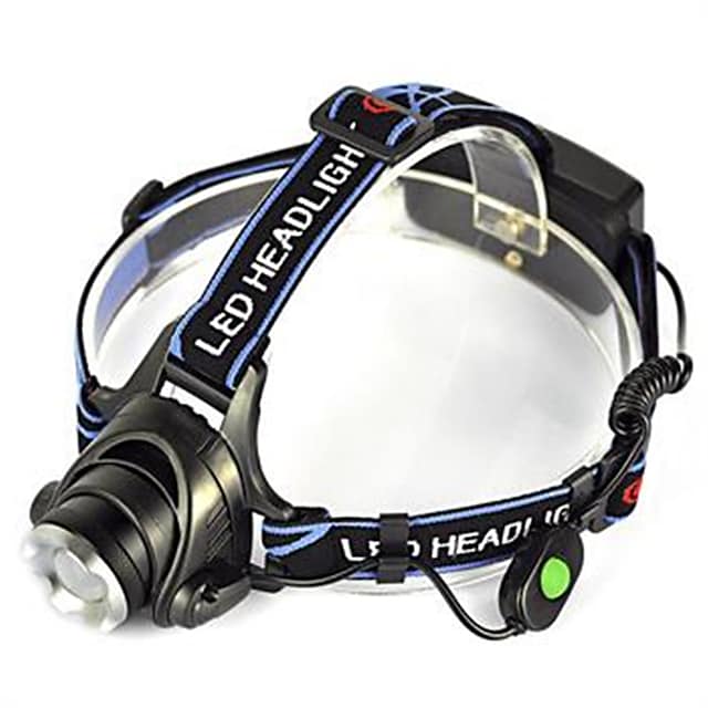 Headlamps 5000 lm LED Emitters 1 Mode Camping / Hiking / Caving Cycling / Bike Hunting #5332012